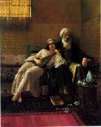 unknow artist Arab or Arabic people and life. Orientalism oil paintings 03 oil painting reproduction